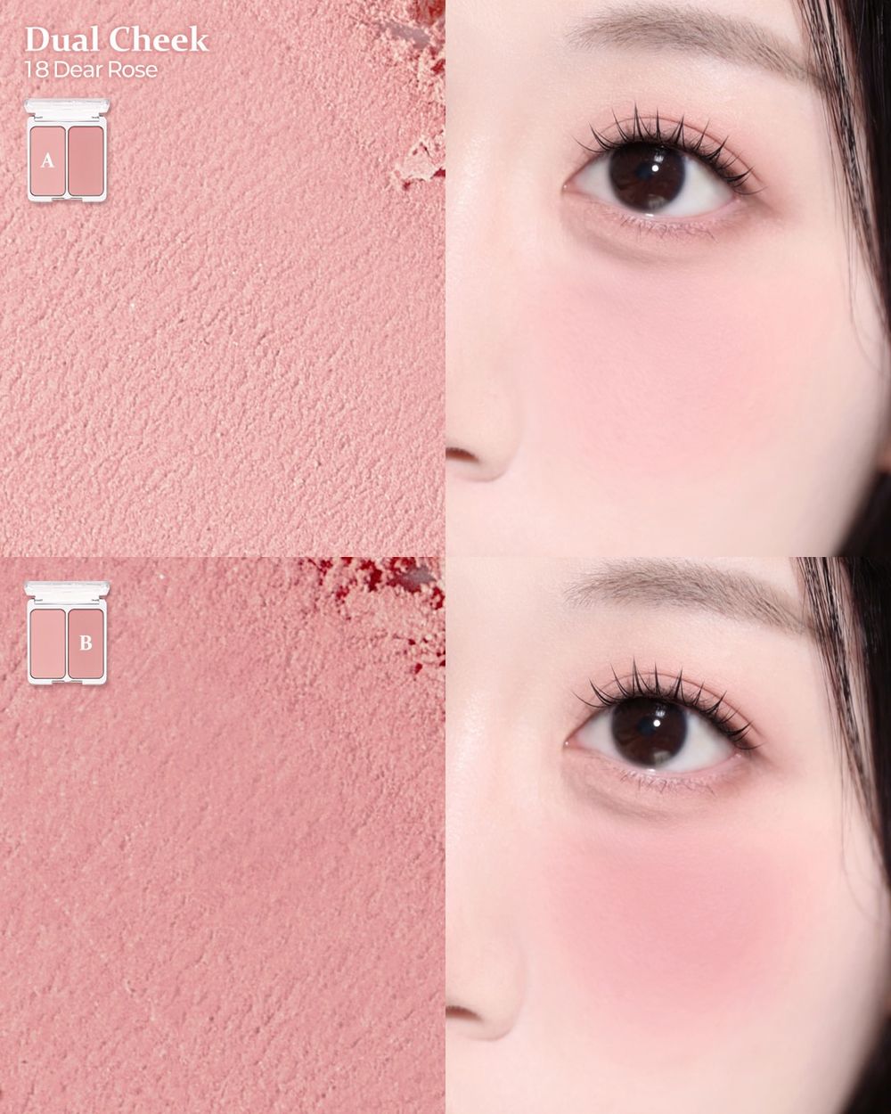 2026韓國早春頰彩合集！2aN雙色腮紅、CLIO唇頰凍春季新色登場，Winter同款「珊瑚裸玫瑰」組合、上市秒售完！-5