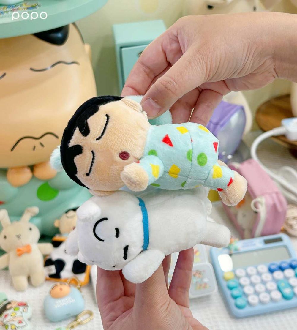 7-11開賣「蠟筆小新睡衣派對」系列周邊！蓋被被小新絨毛吊飾、妮妮兔子、小夜燈都想買！-5