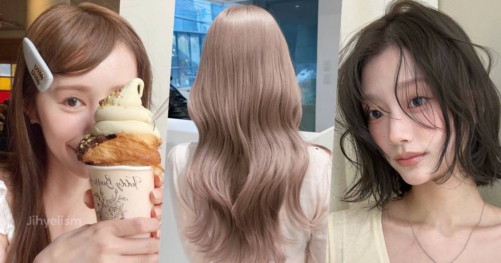 2026早春韓系髮色推薦！溫柔奶霧北鼻棕、清冷橄欖霧棕...，韓國髮廊詢問度破表「深銀棕」、染完秒變財閥千金！-1