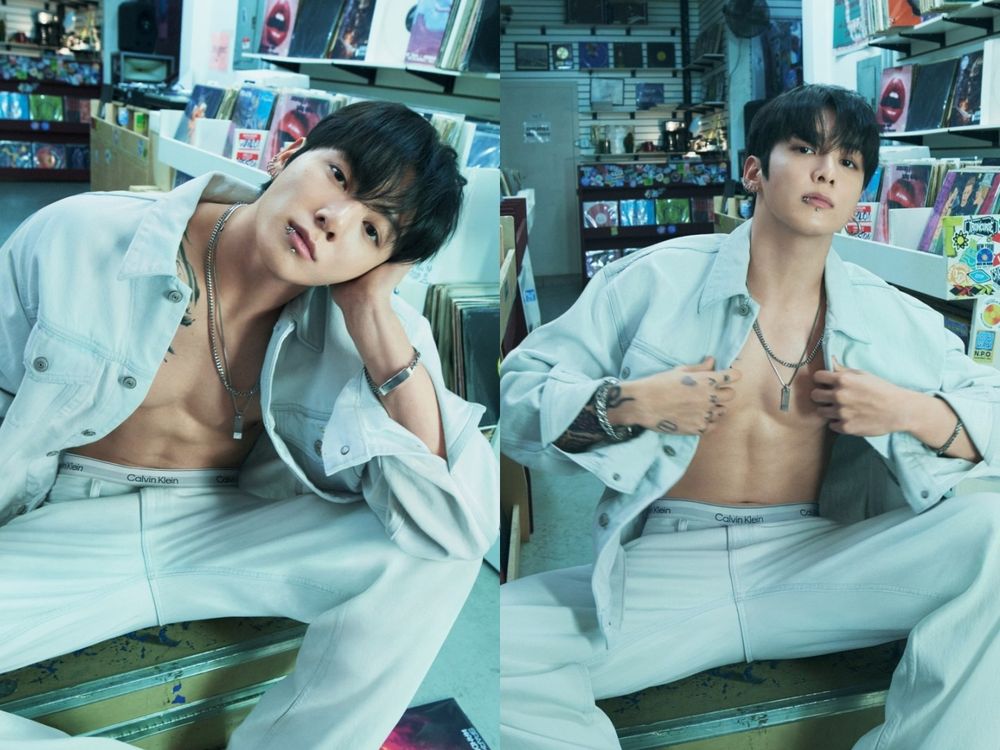 阿米們先跪謝Calvin Klein！柾國最新廣告根本「最強葉黃素」冰塊腹肌大放送！-5