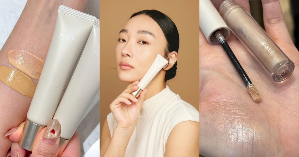 像敷面膜一樣上妝！RMK全新「水凝底霜＋香檳濕光打亮」，一抹水膜光感完成，裸肌光澤直接推到天花板！-1