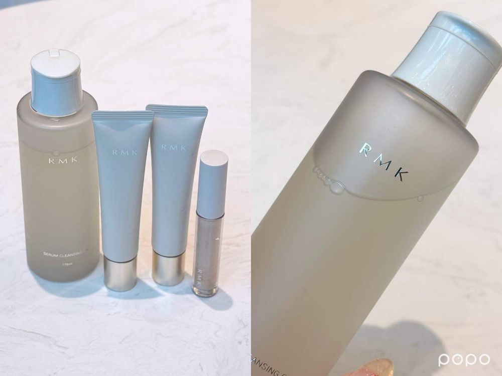 像敷面膜一樣上妝！RMK全新「水凝底霜＋香檳濕光打亮」，一抹水膜光感完成，裸肌光澤直接推到天花板！-4