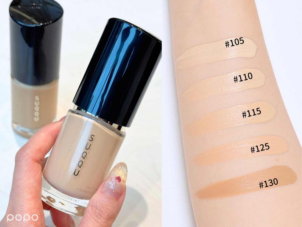 不是水光是高級貴氣光！SUQQU晶采艷澤粉底液升級回歸，「輕遮瑕＋持久貼膚」光膜底妝直接美到失焦！-8