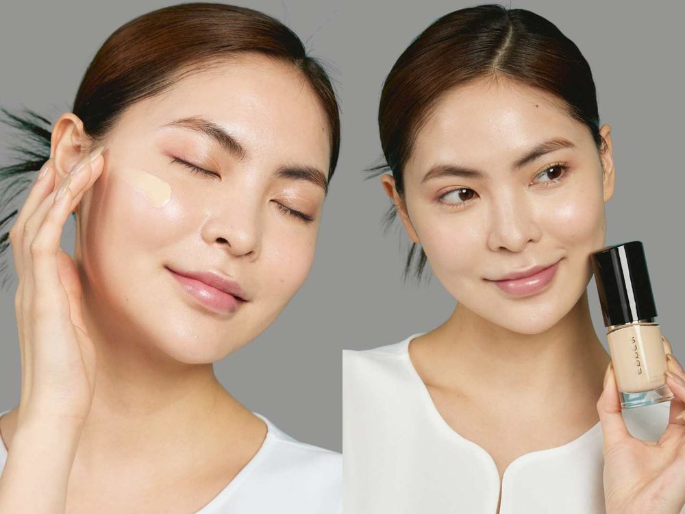 不是水光是高級貴氣光！SUQQU晶采艷澤粉底液升級回歸，「輕遮瑕＋持久貼膚」光膜底妝直接美到失焦！-7