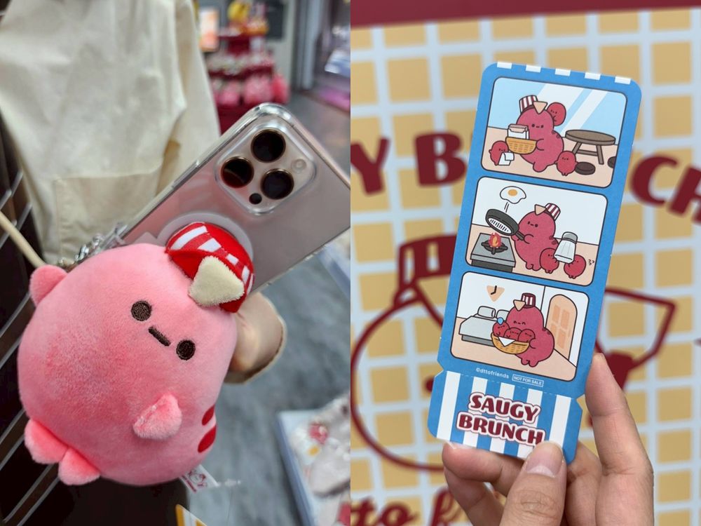 dtto friends早午餐主題快閃店來了！超巨大「腸太郎玩偶」脆友都在搶、滿額再送萌翻立牌！-4