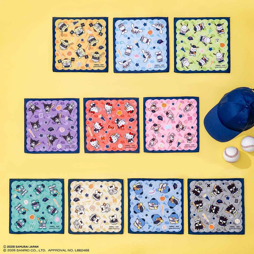 三麗鷗最新棒球系列TAITO賞也太燒！「滑壘布丁狗玩偶、大耳狗棒球抱枕」萌炸必收藏！-7