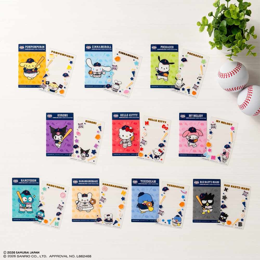 三麗鷗最新棒球系列TAITO賞也太燒！「滑壘布丁狗玩偶、大耳狗棒球抱枕」萌炸必收藏！-9