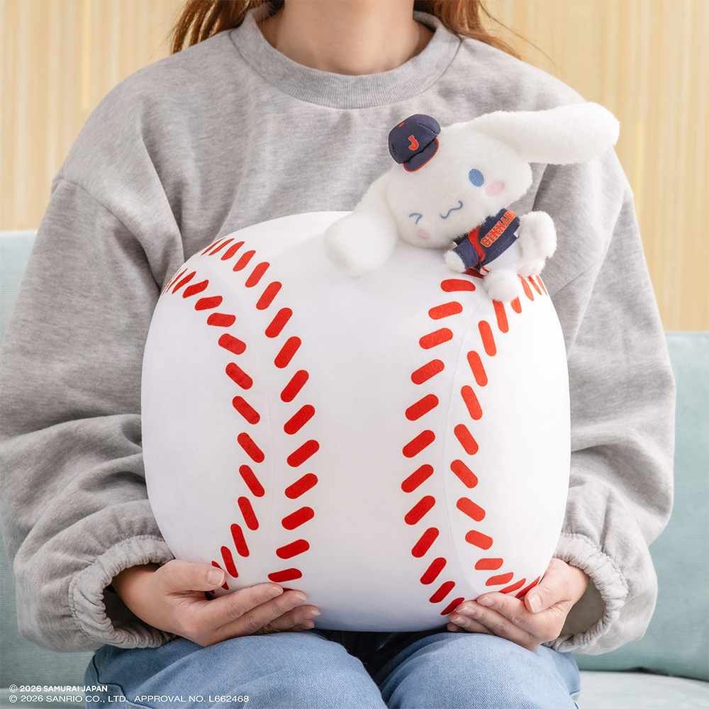 三麗鷗最新棒球系列TAITO賞也太燒！「滑壘布丁狗玩偶、大耳狗棒球抱枕」萌炸必收藏！-14