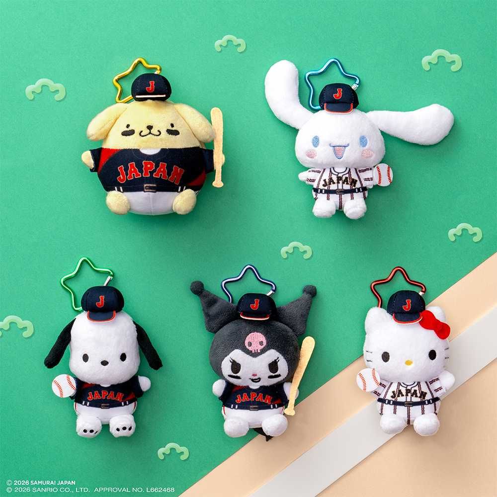 三麗鷗最新棒球系列TAITO賞也太燒！「滑壘布丁狗玩偶、大耳狗棒球抱枕」萌炸必收藏！-5