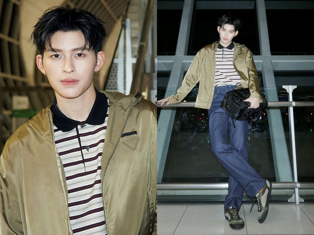 Prada超狂時裝週陣容出發了！卡寶這次不缺席、ATEEZ友榮「乖寶寶版」機場穿搭太可愛！-2