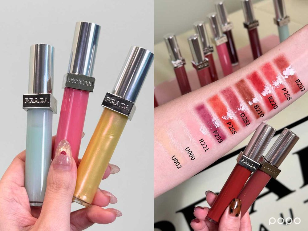 PRADA光凍唇釉上市洗版韓網！金泰梨同款色號全網瘋搶，一抹「果凍玻璃唇」秒完成、熱搜霸榜精品嘟唇王誕生！-10