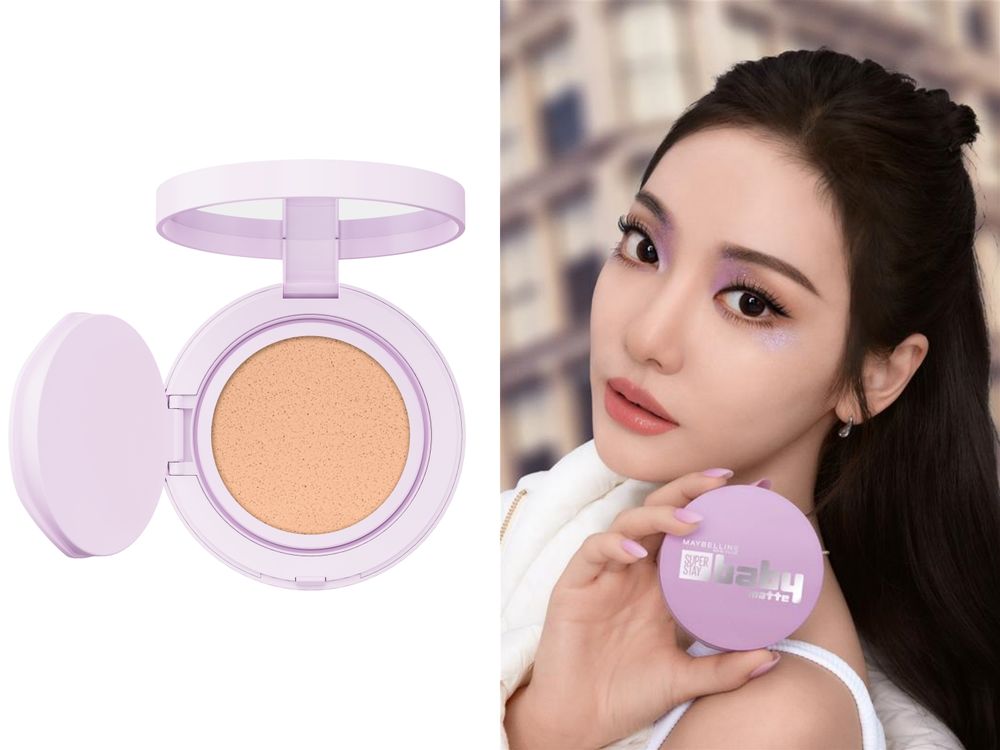 aespa寧寧不浮粉底妝公式！媚比琳「超持妝柔霧寶寶氣墊」重磅登場，搭配脆友激推定妝噴霧，打造零毛孔原生柔嫩肌！-11