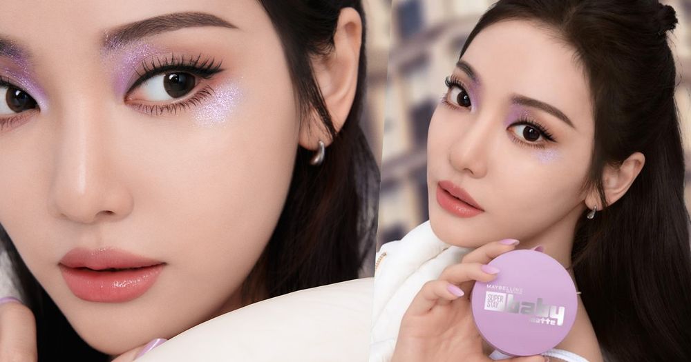 aespa寧寧不浮粉底妝公式！媚比琳「超持妝柔霧寶寶氣墊」重磅登場，搭配脆友激推定妝噴霧，打造零毛孔原生柔嫩肌！-1