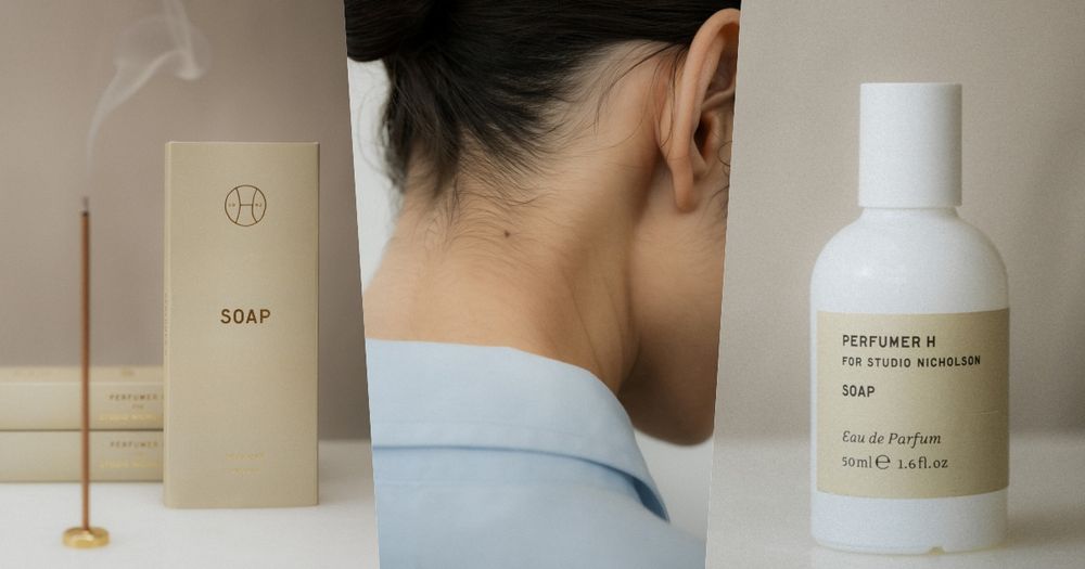 脆友熱議史上最乾淨皂香！Perfumer H攜手英設計品牌，把「白襯衫」變成香水，原來《SOAP皂》就是麝香香氛天花板！-1