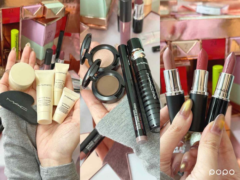 MAC極光薄荷聖誕彩妝太時髦！小紅書爆火「晶透唇油棒」、經典泰迪唇彩組，2025聖誕倒數月曆正貨滿滿、萬元有找！-19