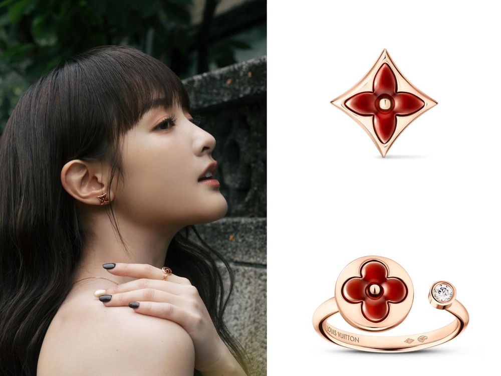 為何明星都愛它？LV小花珠寶「Color Blossom系列」連Felix都難以抗拒！-9