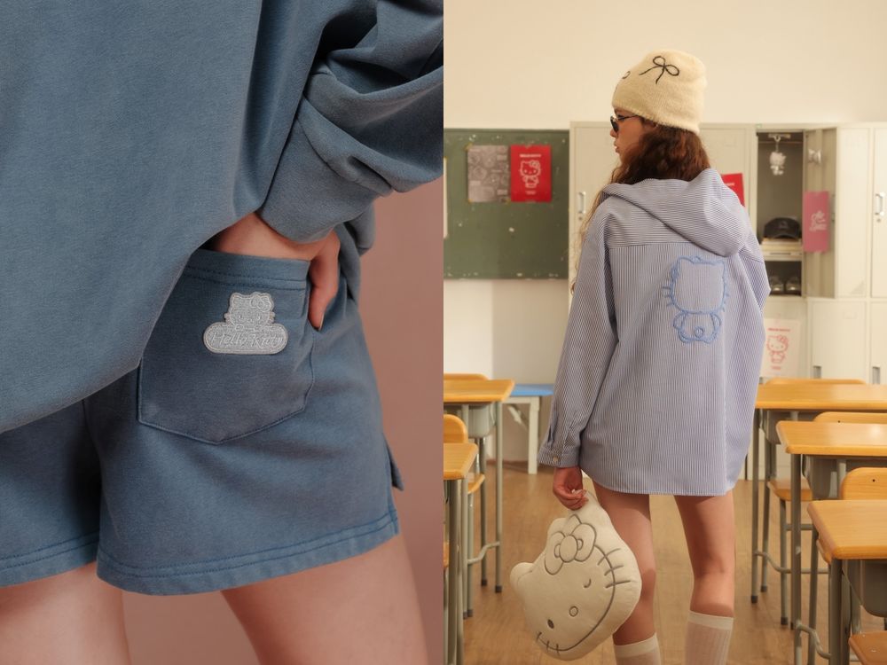 AIR SPACE三麗鷗冬季聯名來搶錢啦！Kitty、酷洛米「抱枕、毛衣」可愛到心臟受不了！-2