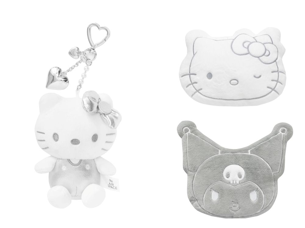 AIR SPACE三麗鷗冬季聯名來搶錢啦！Kitty、酷洛米「抱枕、毛衣」可愛到心臟受不了！-7