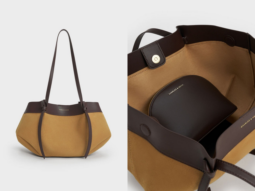 CHARLES & KEITH秋冬上新必買爆品Top8！超夯托特包悄悄補貨、兩穿長靴韓妞人腳一雙！-9