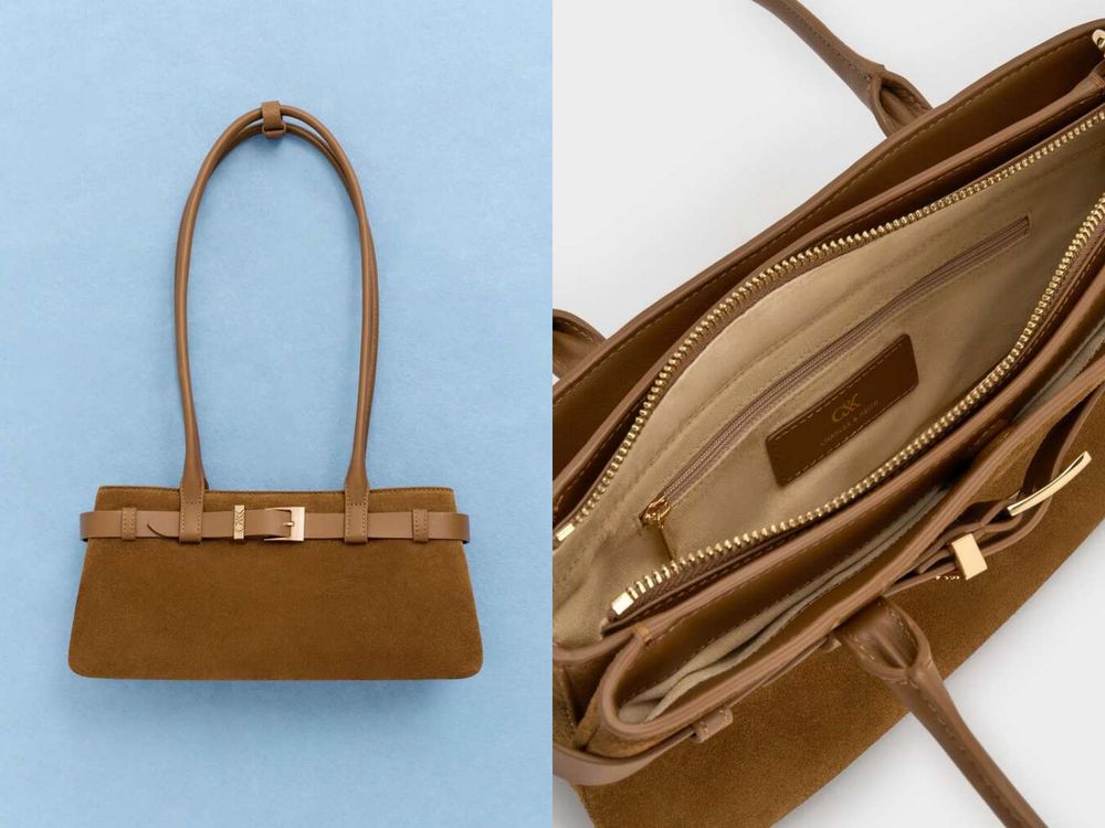 CHARLES & KEITH秋冬上新必買爆品Top8！超夯托特包悄悄補貨、兩穿長靴韓妞人腳一雙！-13