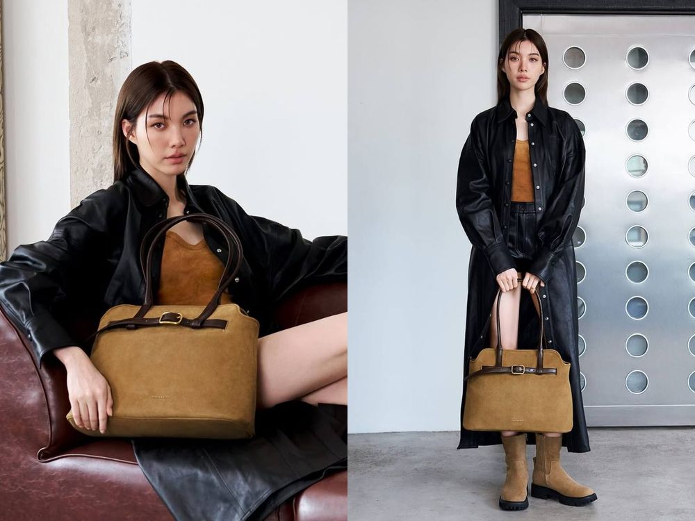 CHARLES & KEITH秋冬上新必買爆品Top8！超夯托特包悄悄補貨、兩穿長靴韓妞人腳一雙！-16