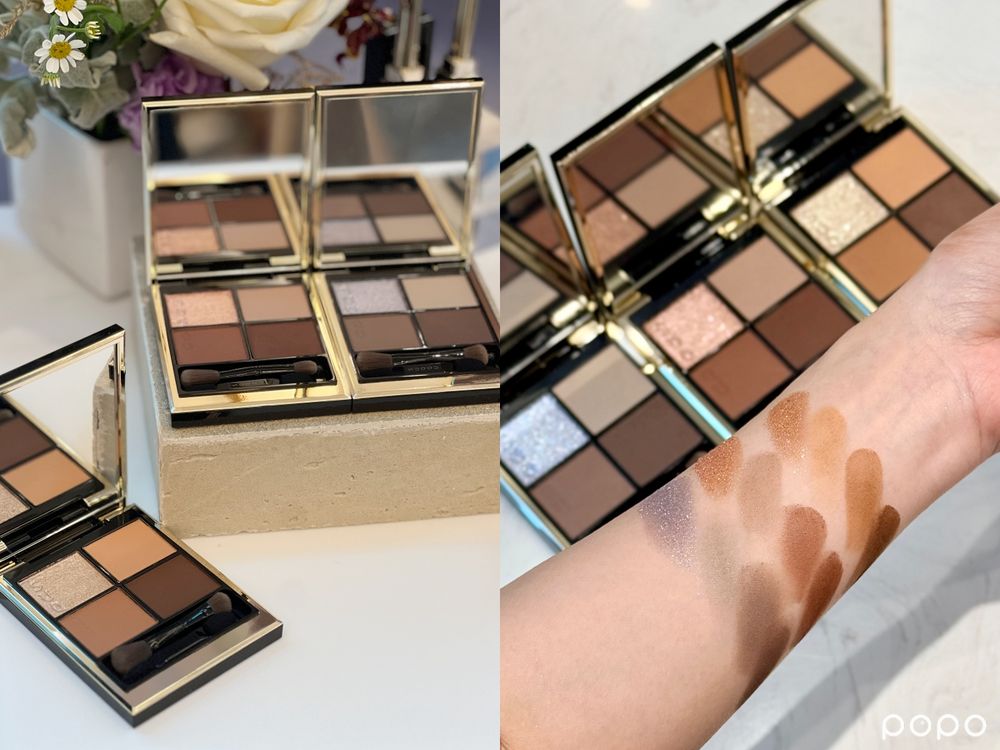 2025聖誕眼影盤推薦！迪奧、YSL、M·A·C限量包裝必搶，SUQQU假日限定眼影、首次換上夢幻白色外殼！-4