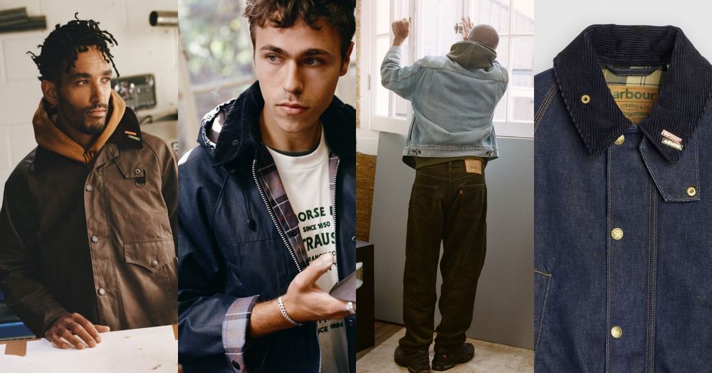 這系列也太高級！Levi’s攜手英國品牌Barbour「丹寧外套」巴恩風穿搭必備！-1