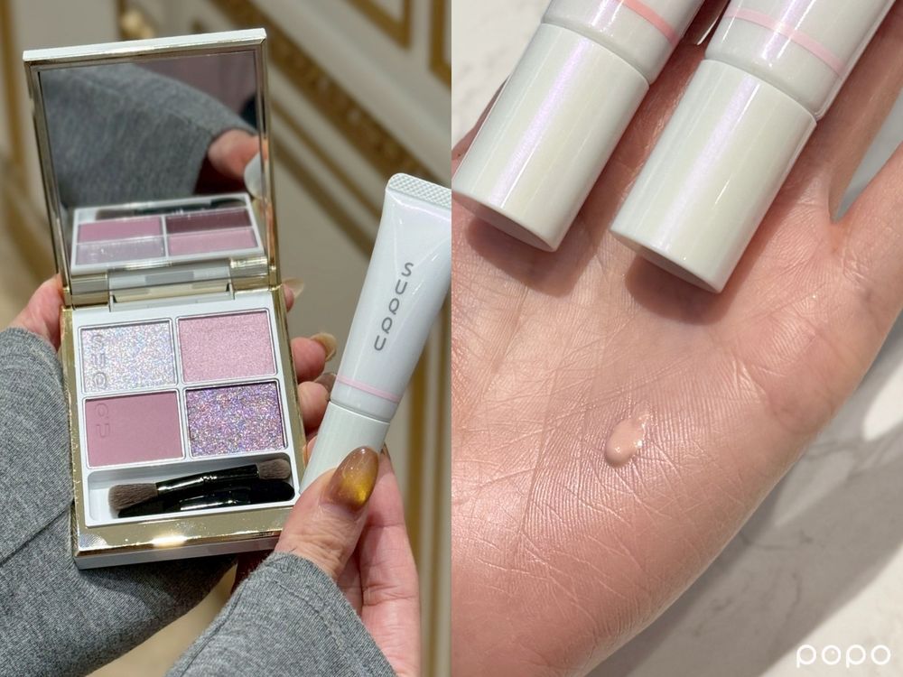 SUQQU化身聖誕眼影盤富翁！3款大地限定色＋璀璨眼影組、珍珠頰彩液必收藏，首次推出白色偏光包裝、仙氣飄飄！-4