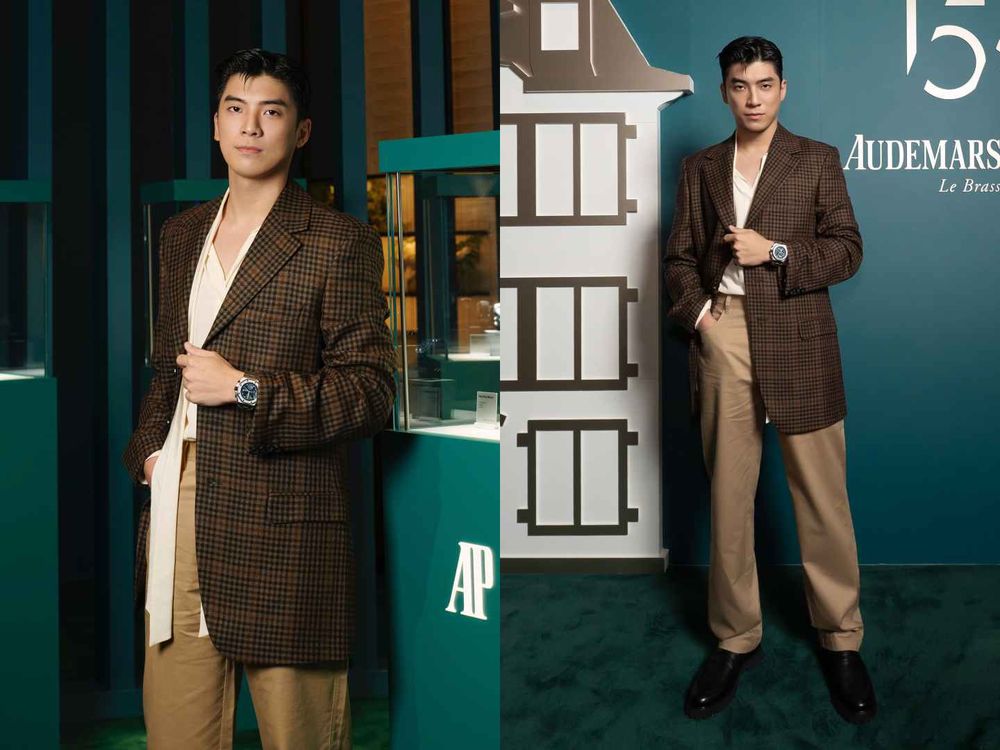 已經太幸福！男神「李洙赫」手戴百萬豪錶出席Audemars Piguet活動！蕭敬騰、彭千祐都來了！-5