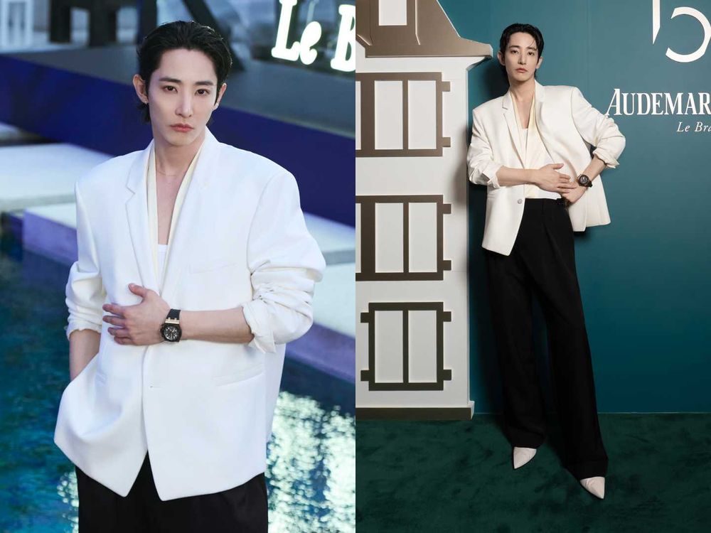 已經太幸福！男神「李洙赫」手戴百萬豪錶出席Audemars Piguet活動！蕭敬騰、彭千祐都來了！-2