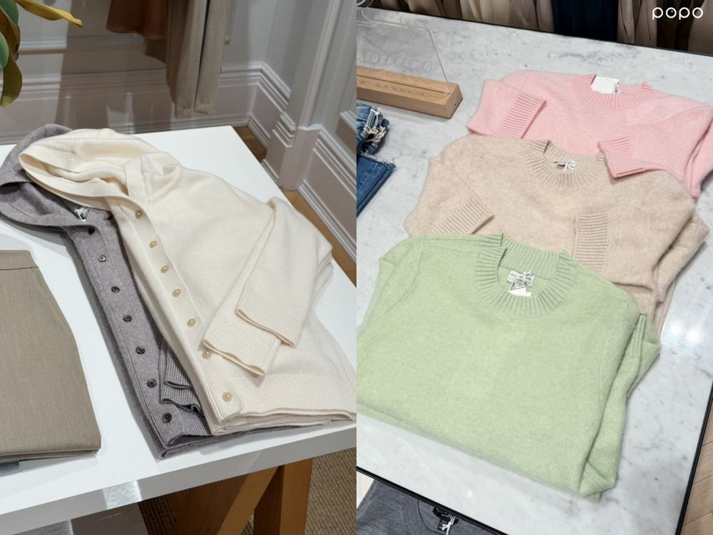 老錢風不用裝！靜奢天花板Club Monaco冬季「雪白奶油系」超美、藏不住的高級感就在說它！-15