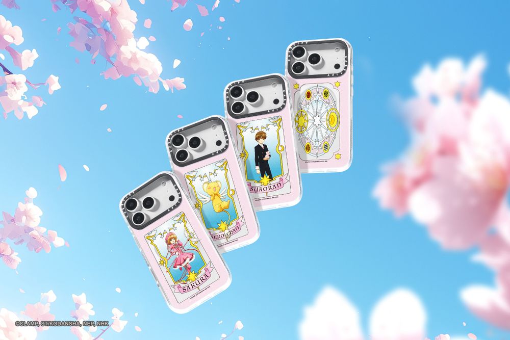 Y2K童年記憶喚醒！CASETiFY《庫洛魔法使》 聯名來了！小櫻、小可手機殼夢幻翻天！-4