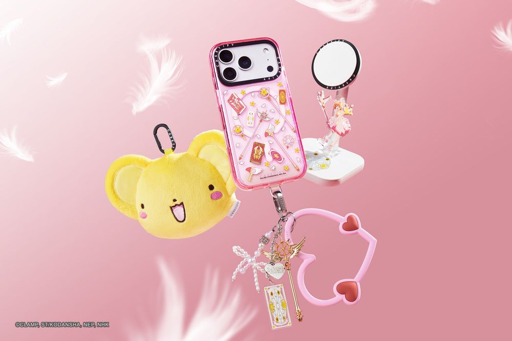 Y2K童年記憶喚醒！CASETiFY《庫洛魔法使》 聯名來了！小櫻、小可手機殼夢幻翻天！-3