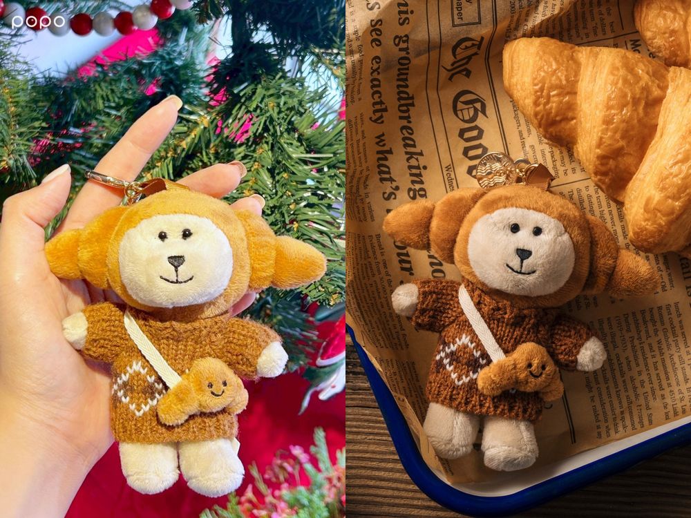 星巴克2025聖誕限定必買10大周邊推薦！萌翻「薑餅人小熊玩偶、蝴蝶結馬克杯」全都太想買！-2