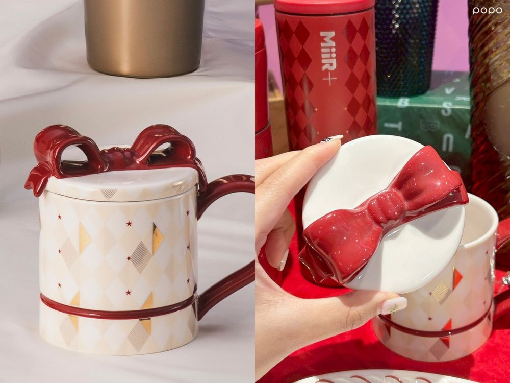 星巴克2025聖誕限定必買10大周邊推薦！萌翻「薑餅人小熊玩偶、蝴蝶結馬克杯」全都太想買！-4