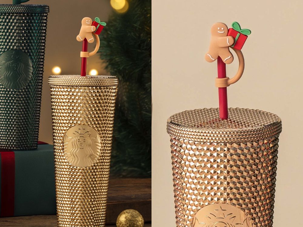 星巴克2025聖誕限定必買10大周邊推薦！萌翻「薑餅人小熊玩偶、蝴蝶結馬克杯」全都太想買！-10