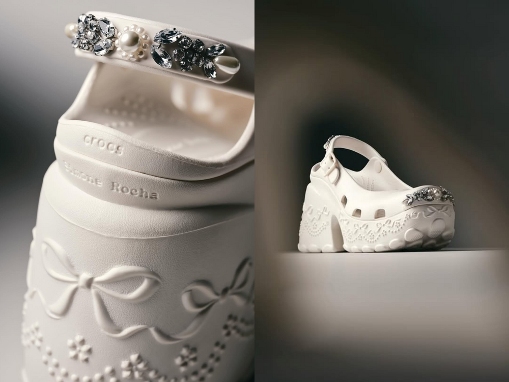 最夢幻Crocs洞洞鞋！再度聯名Simone Rocha！全新芭蕾風「瑪莉珍鞋、機能球鞋」呼聲超高！-6
