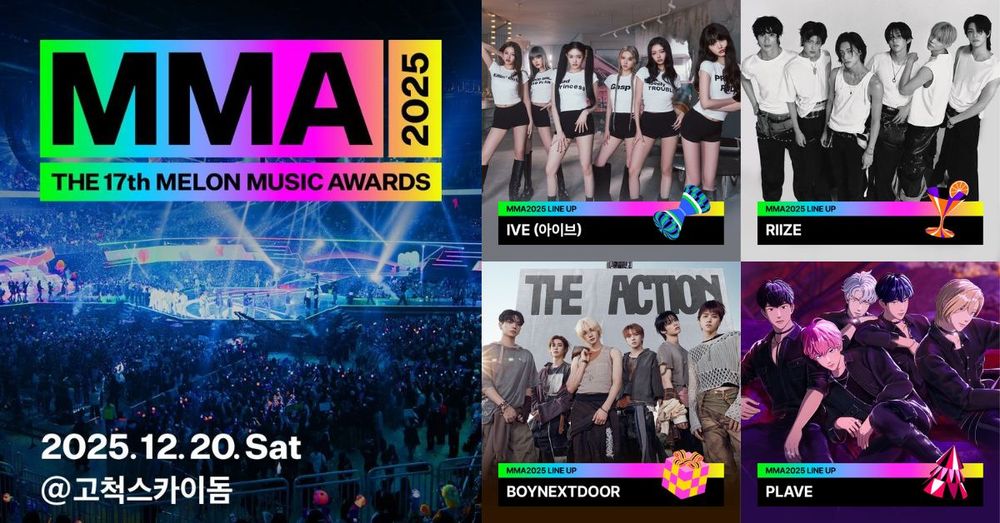 2025韓國MMA音樂頒獎典禮出演名單公布！人氣男女韓團＋SOLO歌手齊聚開唱！-1
