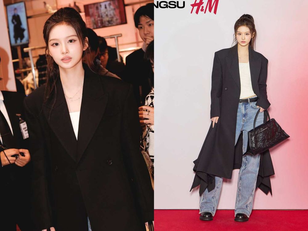 H&M首爾新店開幕！Mina、NMIXX Sullyoon、IVE秋天...美神降臨！一字排開超顧眼睛！-4