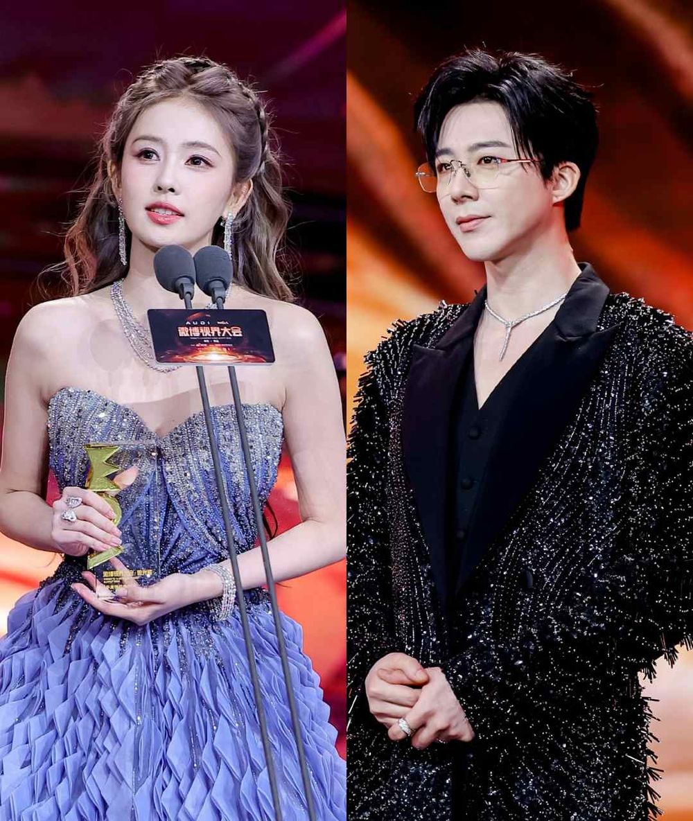 2025微博視界大會完整得獎名單出爐！白鹿＆王鶴棣合體，劉宇寧奪獎獻唱《折腰》《書卷一夢》OST！-10