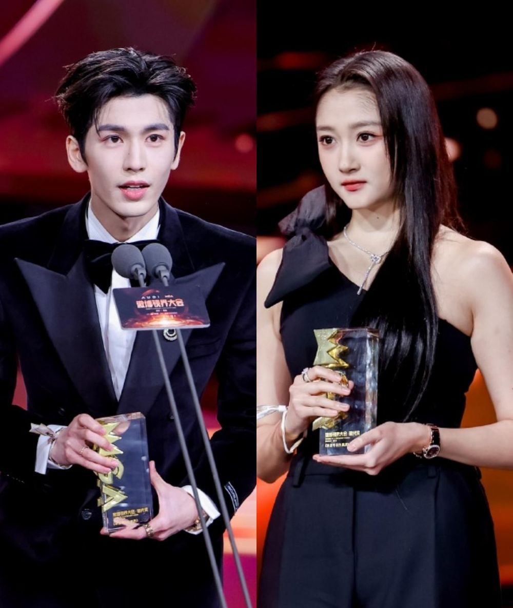 2025微博視界大會完整得獎名單出爐！白鹿＆王鶴棣合體，劉宇寧奪獎獻唱《折腰》《書卷一夢》OST！-11