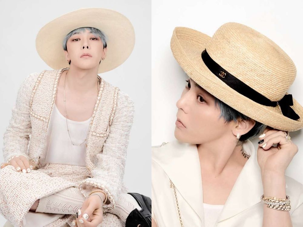 最會穿CHANEL的男人！GD權志龍香奈兒造型盤點！新畫報只穿黑白依舊帥、穿搭王者只能是他！-2