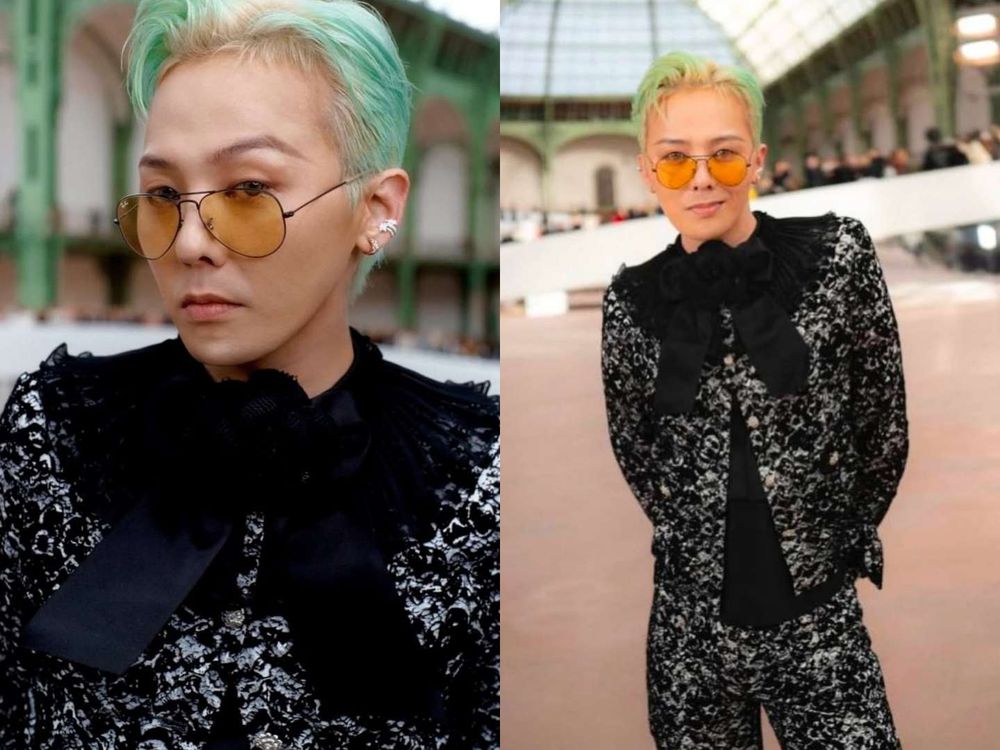 最會穿CHANEL的男人！GD權志龍香奈兒造型盤點！新畫報只穿黑白依舊帥、穿搭王者只能是他！-10