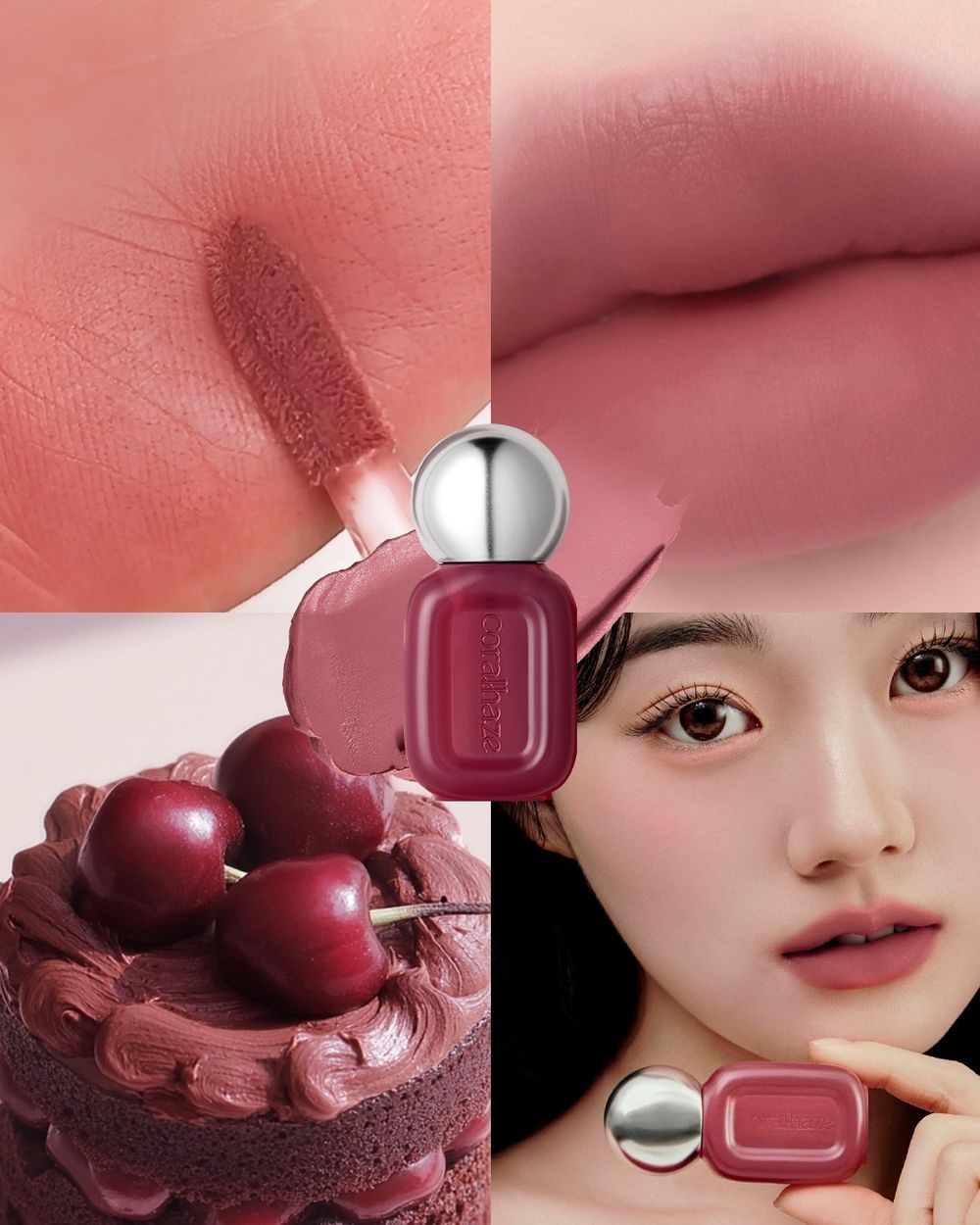 鎖頭唇釉出新招？！韓女瘋搶「熊熊唇釉吊飾」回歸，秋冬必擁有花瓣絲絨唇釉，TXT崔杋圭同款無花果奶茶色、太顯白！-8