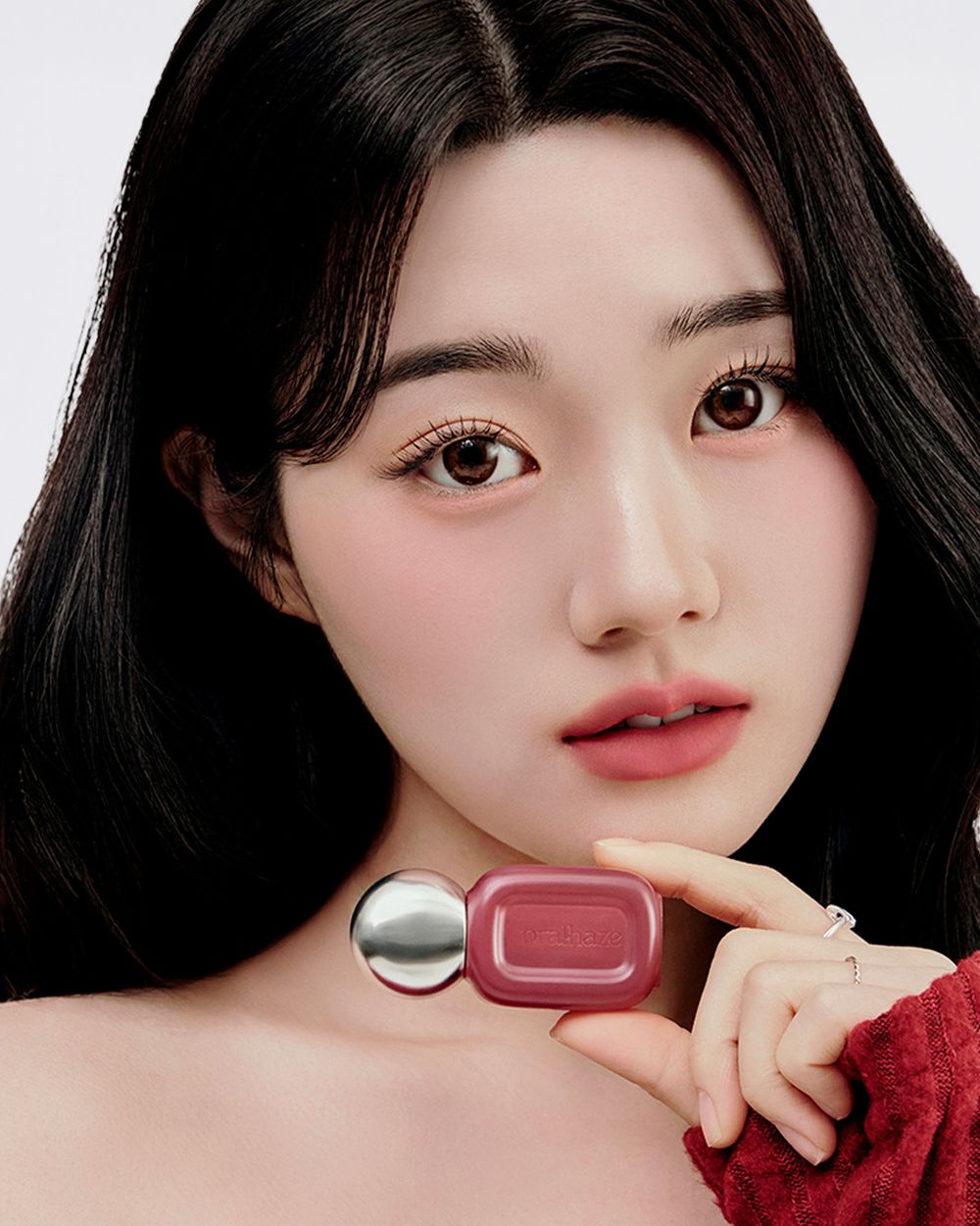 鎖頭唇釉出新招？！韓女瘋搶「熊熊唇釉吊飾」回歸，秋冬必擁有花瓣絲絨唇釉，TXT崔杋圭同款無花果奶茶色、太顯白！-14