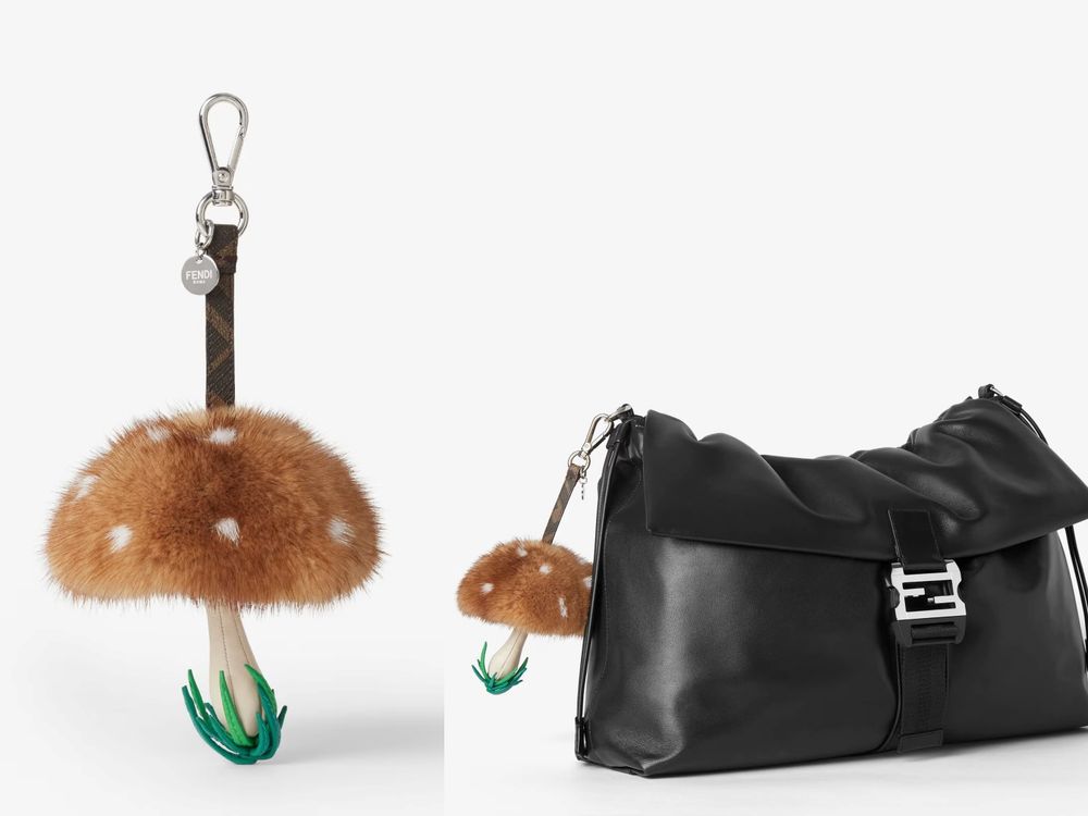FENDI吊飾之王再出手！SKZ方燦愛不釋手「小松鼠」、GD頭巾狗、軟綿兔...根本逼人掏錢！-10