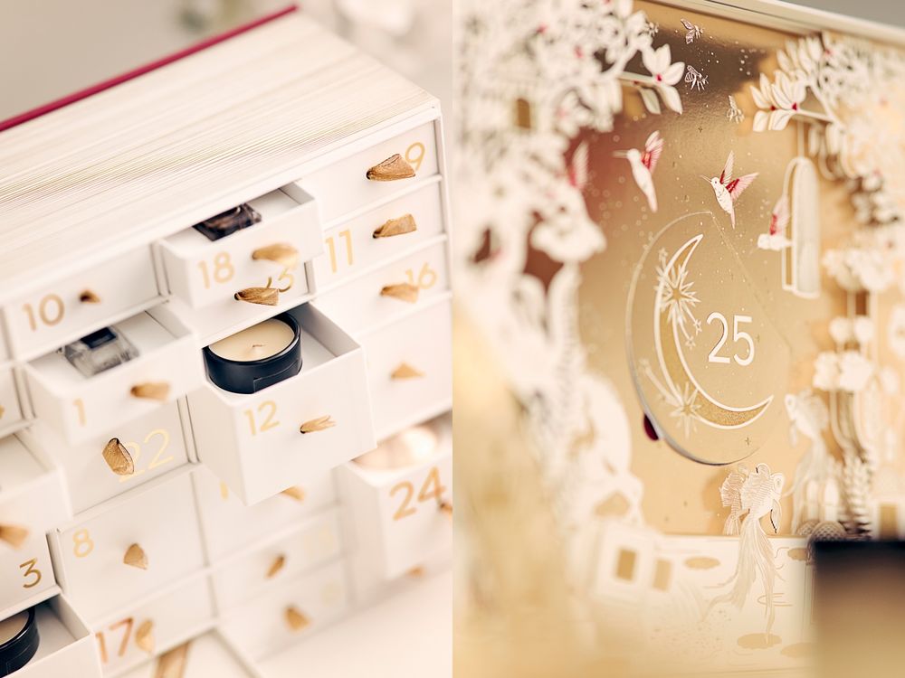 2025嬌蘭聖誕限定彩妝太夢幻！紅寶之吻唇膏、眼影盤換上紙藝外殼，限量璀璨唇膏彩殼＋24K金玻璃珠蜂印瓶必收藏！-9