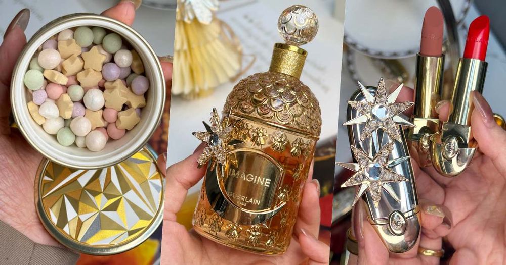 2025嬌蘭聖誕限定彩妝太夢幻！紅寶之吻唇膏、眼影盤換上紙藝外殼，限量璀璨唇膏彩殼＋24K金玻璃珠蜂印瓶必收藏！-1