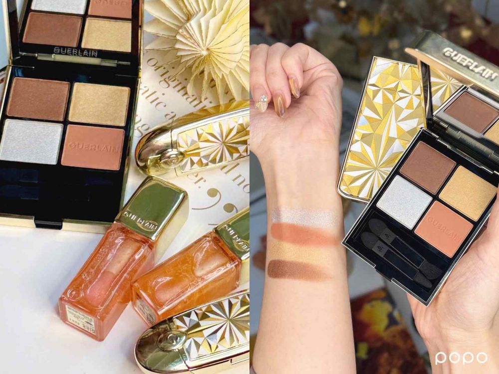 2025嬌蘭聖誕限定彩妝太夢幻！紅寶之吻唇膏、眼影盤換上紙藝外殼，限量璀璨唇膏彩殼＋24K金玻璃珠蜂印瓶必收藏！-19