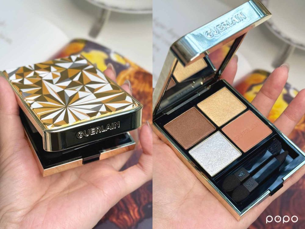 2025嬌蘭聖誕限定彩妝太夢幻！紅寶之吻唇膏、眼影盤換上紙藝外殼，限量璀璨唇膏彩殼＋24K金玻璃珠蜂印瓶必收藏！-18